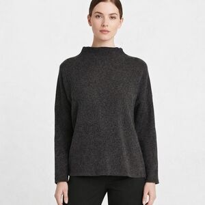 Eileen Fisher Tencel Merino Alpaca Knit Sweater Size LP